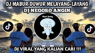 DJ NEGORO ANGIN || MABUR DUWUR MELAYANG LAYANG🎧DJ NEGORO ANGIN VIRAL TIKTOK TERBARU 2026