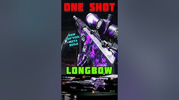 The NEW *LONGBOW* QUICKSCOPING Best Class Setup 🔥 | Meta Build | BROKEN | MW3 | COD #shorts #viral