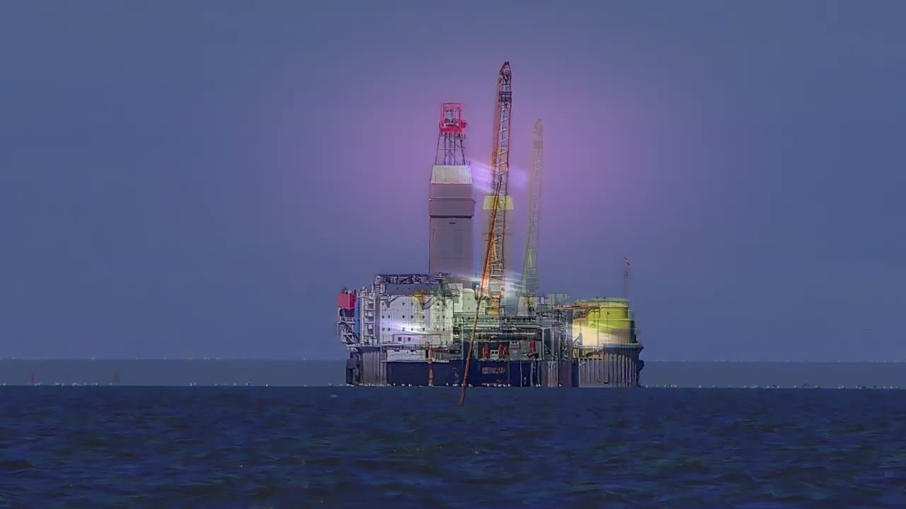 Trischendamm  2 200 Meter Richtung  Horizont