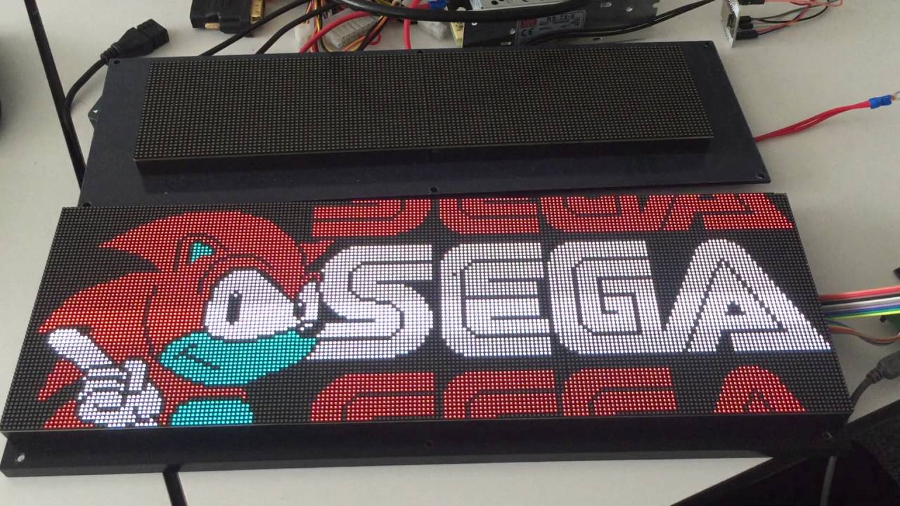 PIN2DMD running SEGA Maverick 192x64 DMD Pinball YouTube