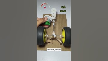 The process of changing car gears #dcmotor #project  ☠️#Shorts​ #trending​ #einstein​ #dcmotor #diy