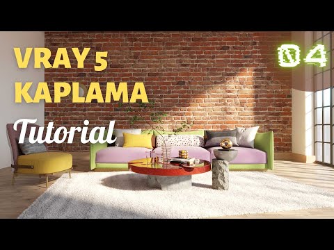 Vray 5 : Kaplama hazırlama ve Aydınlatma 04