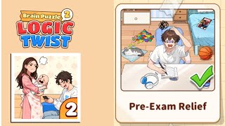Brain Puzzle 2: Logic Twist Level 127 | pre exam relief Gameplay screenshot 3
