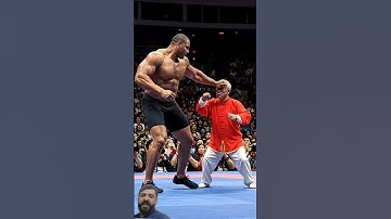 In USA Chinese kungfu Master saved his life from Bully wrestler #kungfu #trending #martialarts #ai