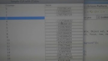 Another simple GUi with a JTable and a JButton, rendering bug (Kodegeek.com)
