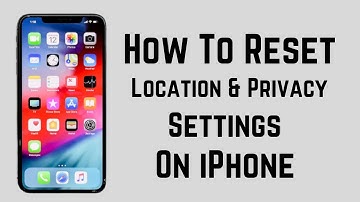 Reset Privacy & Location Service Setting’s On iPhone - How To Reset Location Settings On iPhone 📱