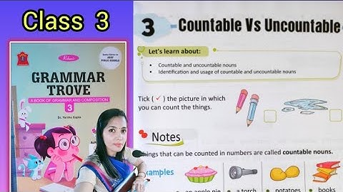 COUNTABLE vs UNCOUNTABLE, Chapter 3 ( English Grammar) - Grammar Trove