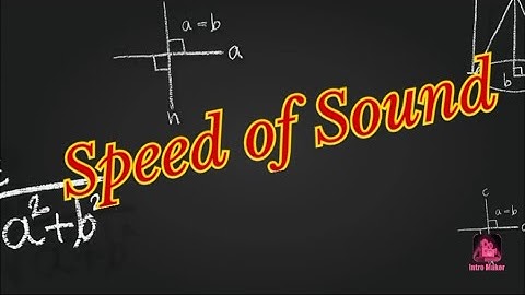 Speed Of Sound Equation derivation by Newton Formula