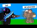 Making People RAGE QUIT in Roblox Bedwars..