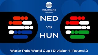 LIVE | Netherlands vs Hungary | Water Polo World Cup 2023 | Athens