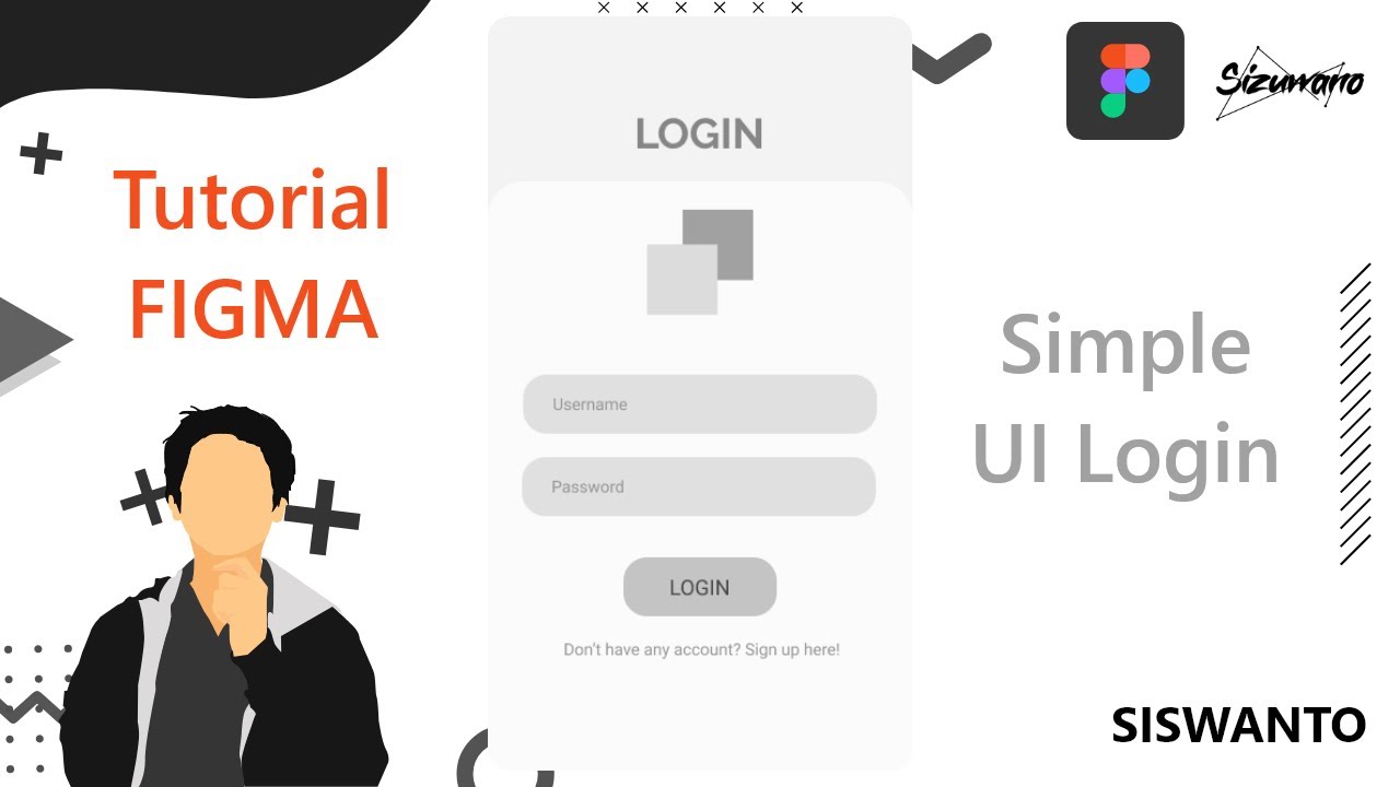 Cara Membuat Simple UI Login Android - Tutorial Figma - YouTube