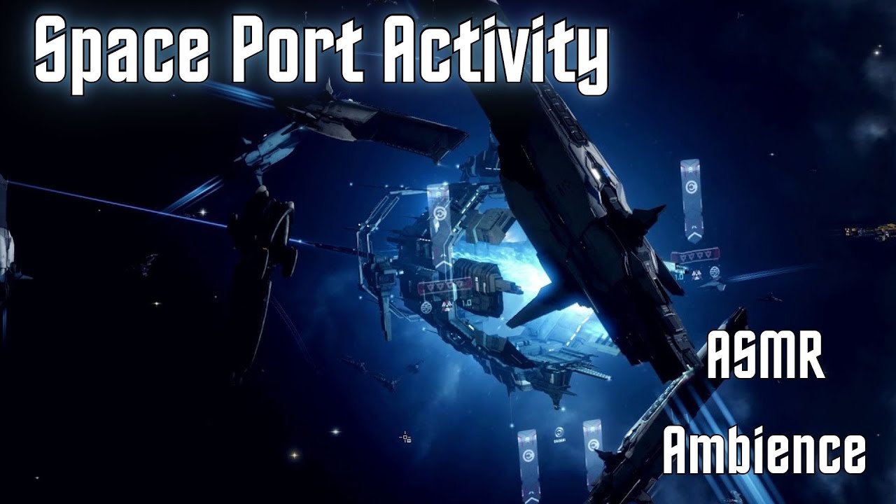 Space Port Activity for sleep - ASMR