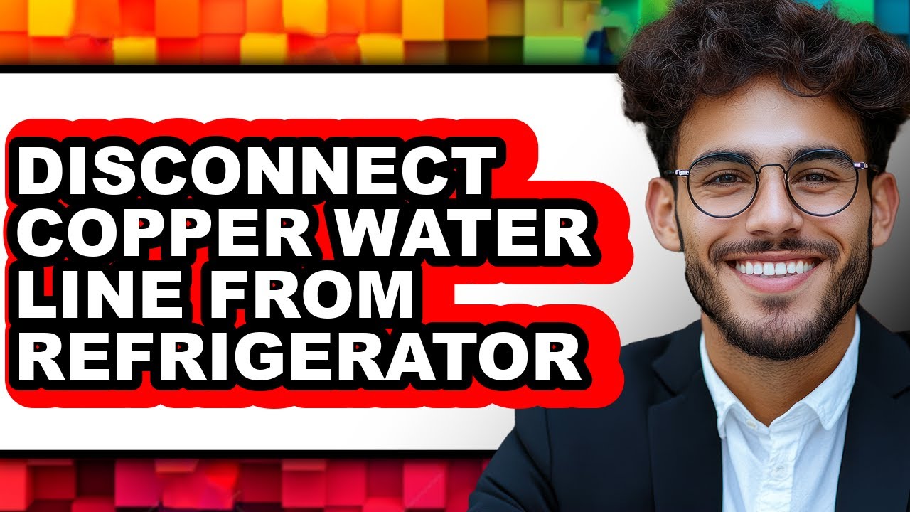 How to Disconnect Copper Water Line from Refrigerator (UPDATED) - YouTube