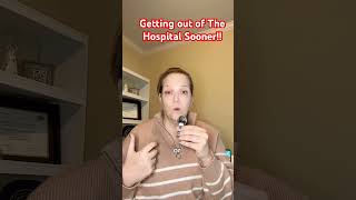 Tips To Getting Discharged From The Hospital Sooner!! #nurselife #hospital #hospitaltips #healing