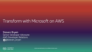 I'm an IT Manager / Enterprise Architect - Transform with Microsoft on AWS (Level 200) screenshot 3