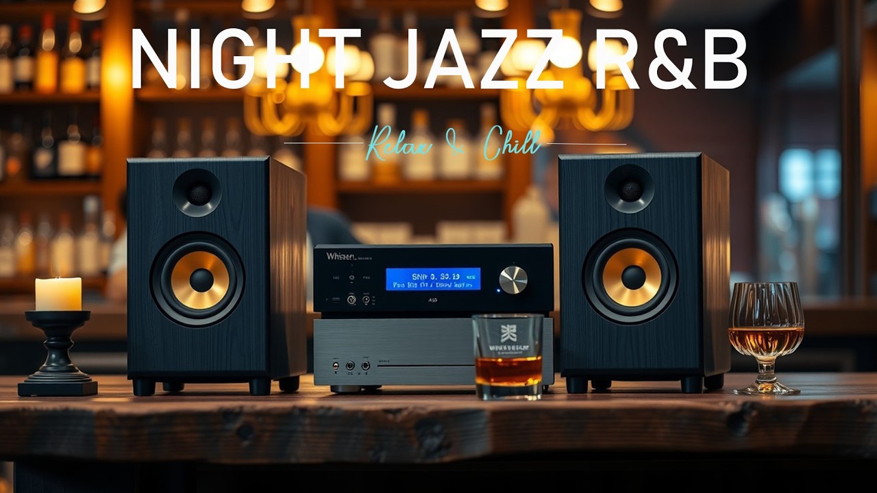 A relaxed evening lounge atmosphere with soulful jazz and R&B vibes.