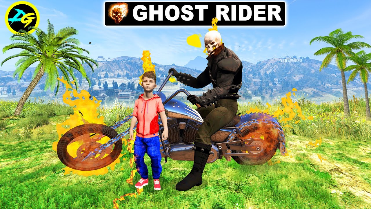Download Adopted By GHOST RIDER in GTA 5