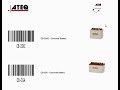 ATEQ Aviation Tip | BA 1500 lead acid bar code generator 📃