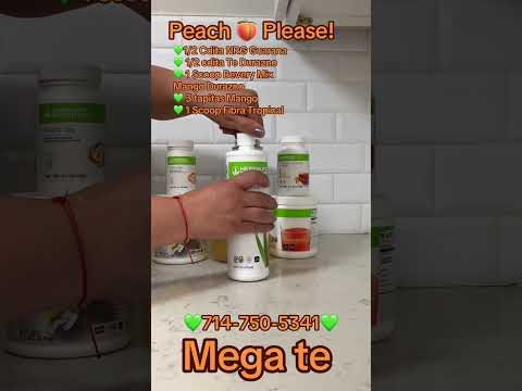 Mega Te Mega te Herbalife Peach please ☎️714-750-5341 - YouTube
