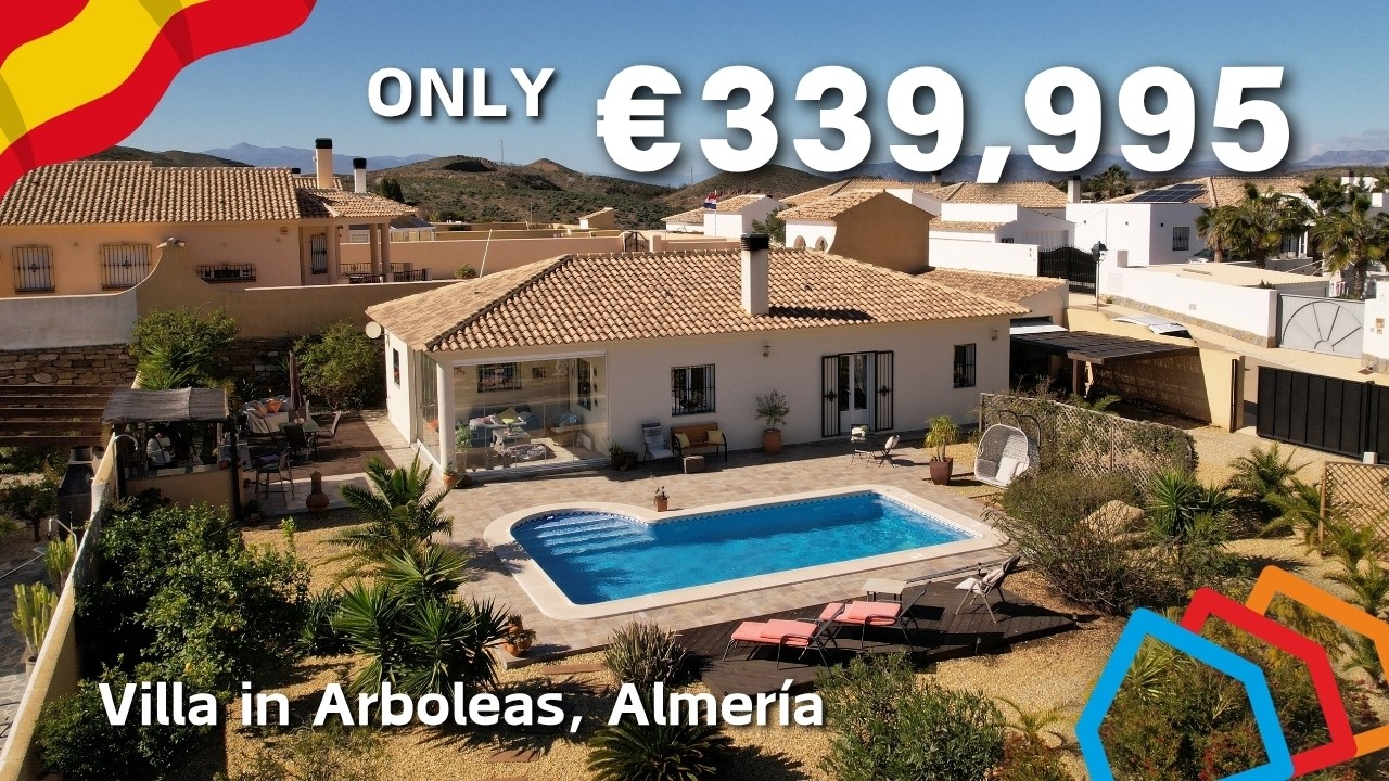 Villa Armonia | 3 Bed Villa with a Pool & Garage in Arboleas | Your dream home in Spain!