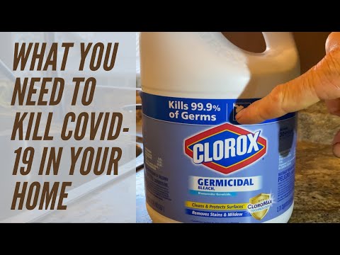 What you NEED to KILL COVID 19 in your home