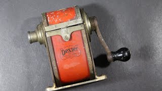 Antique Dexter Pencil Sharpener Review