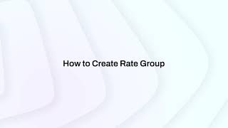 How To Create A Rate Group Ringopus Tutorial
