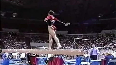 1995 NCAA Championships   Agina Simpkins BB