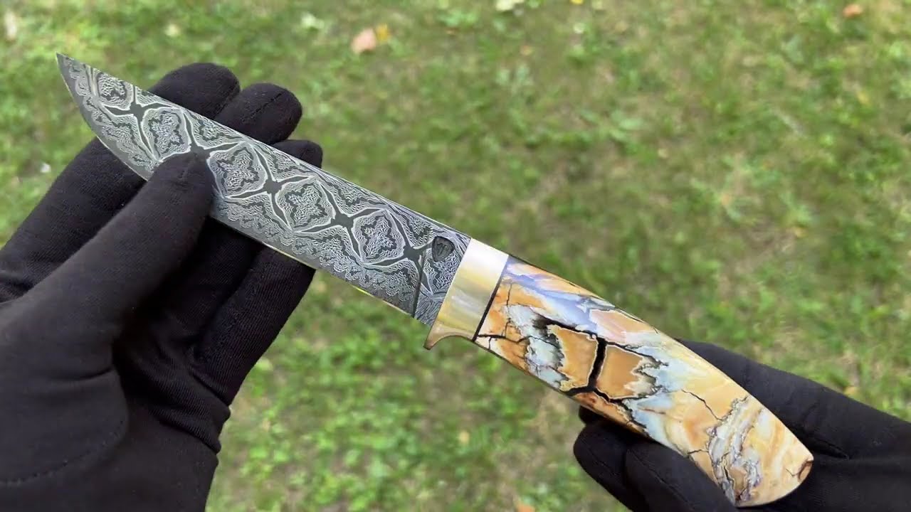 マンモスの歯のナイフ - Noblie custom knives