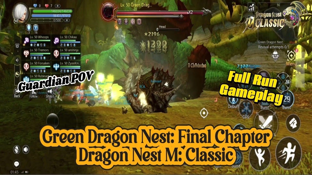 Green Dragon Nest: Final Chapter Guardian POV - Dragon Nest M: Classic