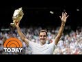 Roger Federer Talks About Wimbledon Win With Super Fan Savannah Guthrie | TODAY