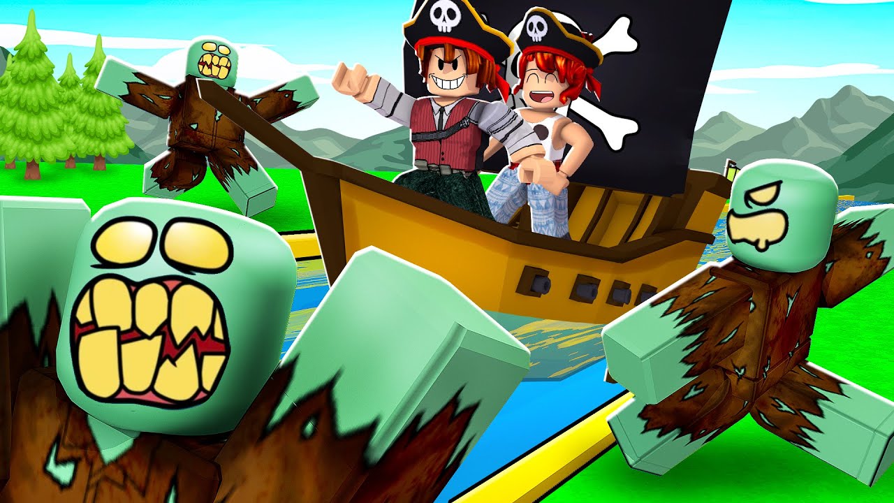 A PIOR VIAGEM DE BARCO no ROBLOX ft  @CrisMinegirl  (Dead Sails)
