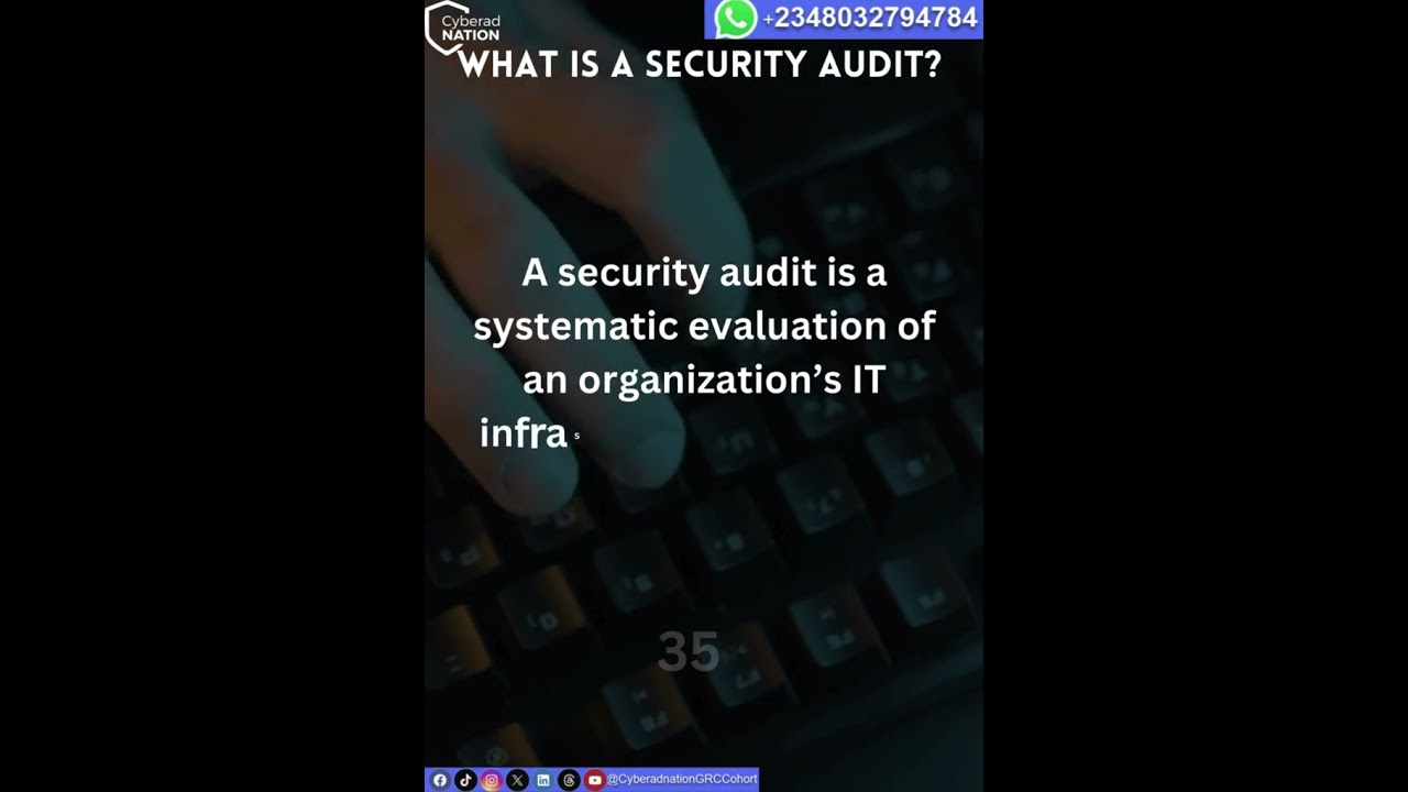 What is a Security Audit?