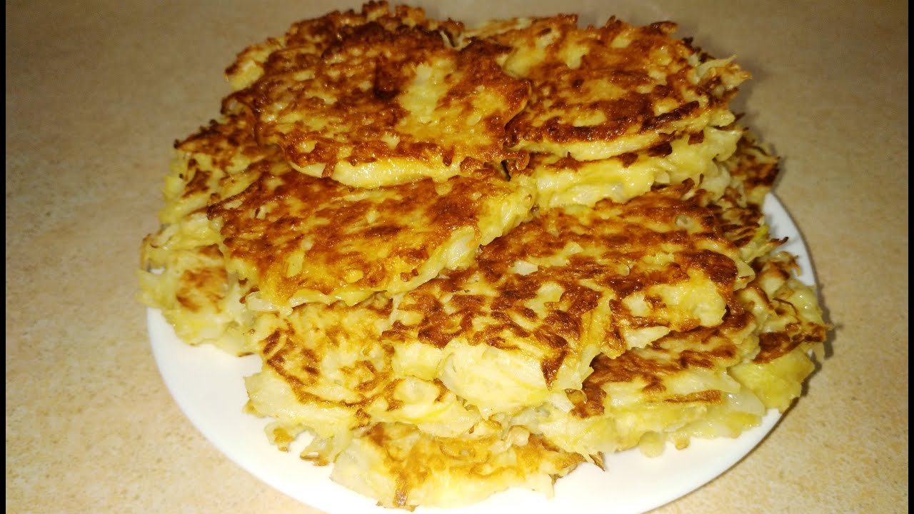 Капустные оладьи Cabbage pancakes YouTube