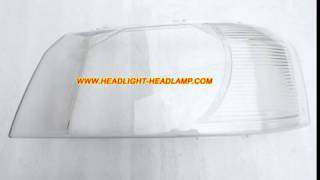 Land Rover Freelander 2 L359 Headlight Plastic lens Cover Lenses Cracked Replacement