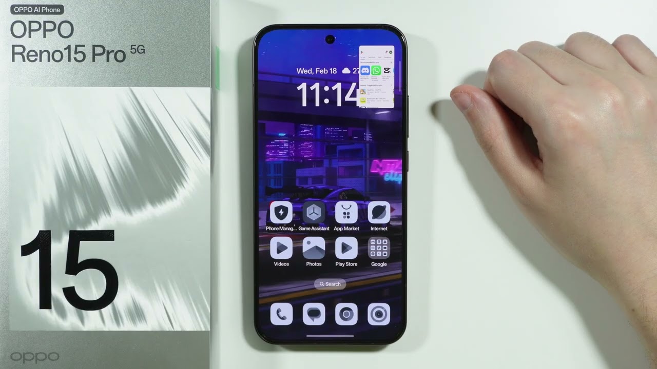 OPPO Reno 15 Pro: How to Open Floating Window (Pop Up View)