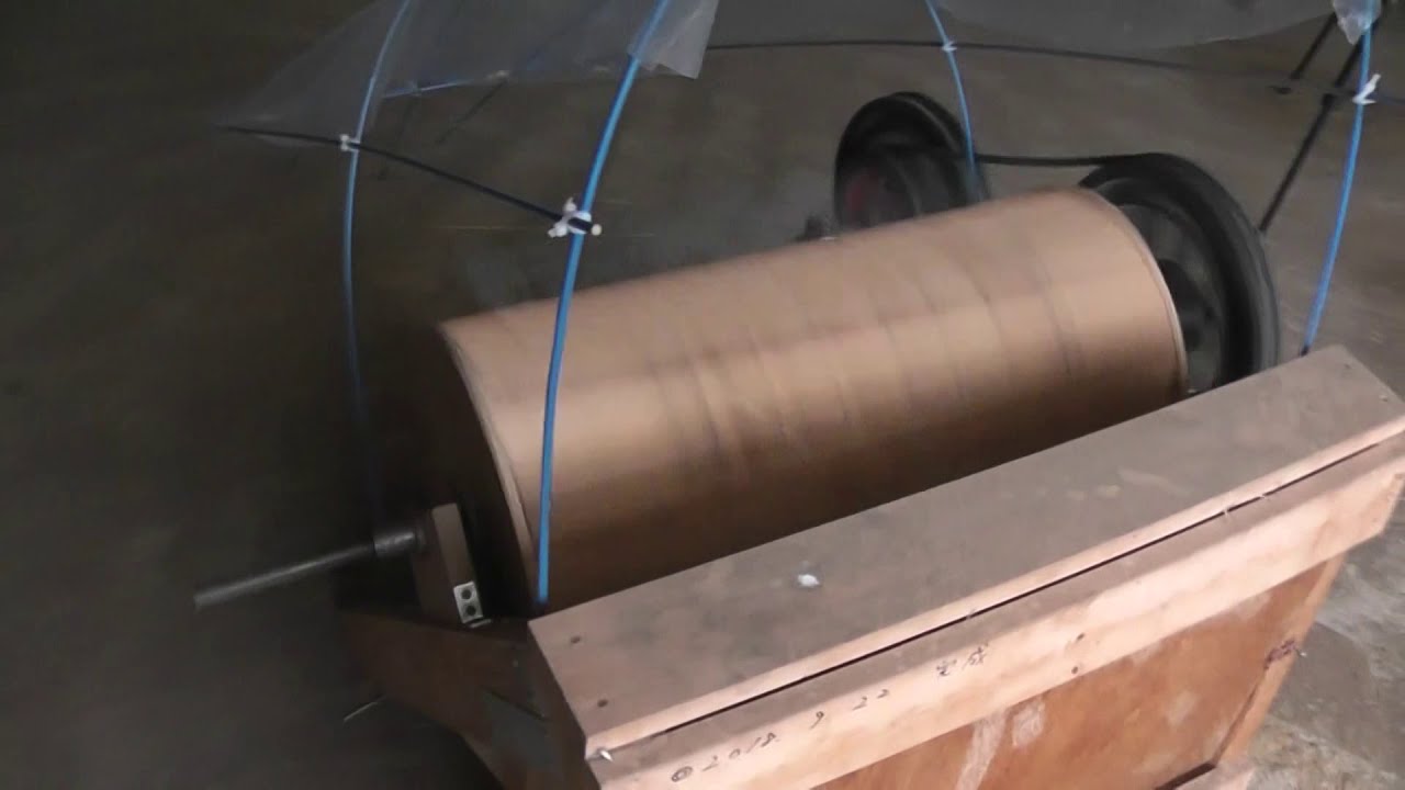 DIY 脱穀機 製作 - YouTube