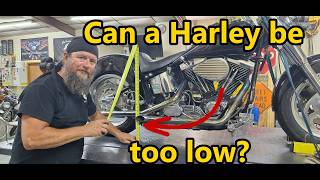 Can a Harley be too low?