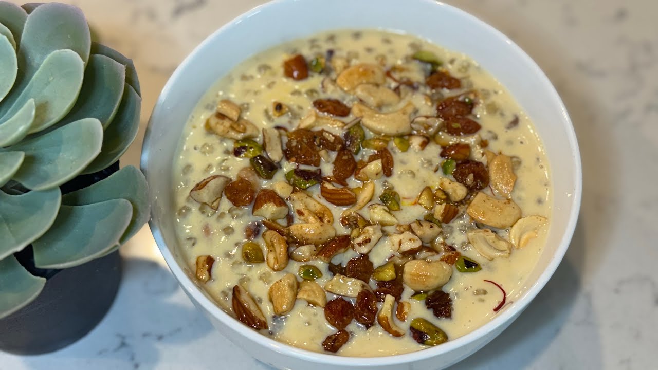 साबुदाणा खीर/creamy and delicious sabudana kheer/sago kheer 