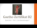 Prüfungsvorbereitung Goethe B2 Fernbeziehungen