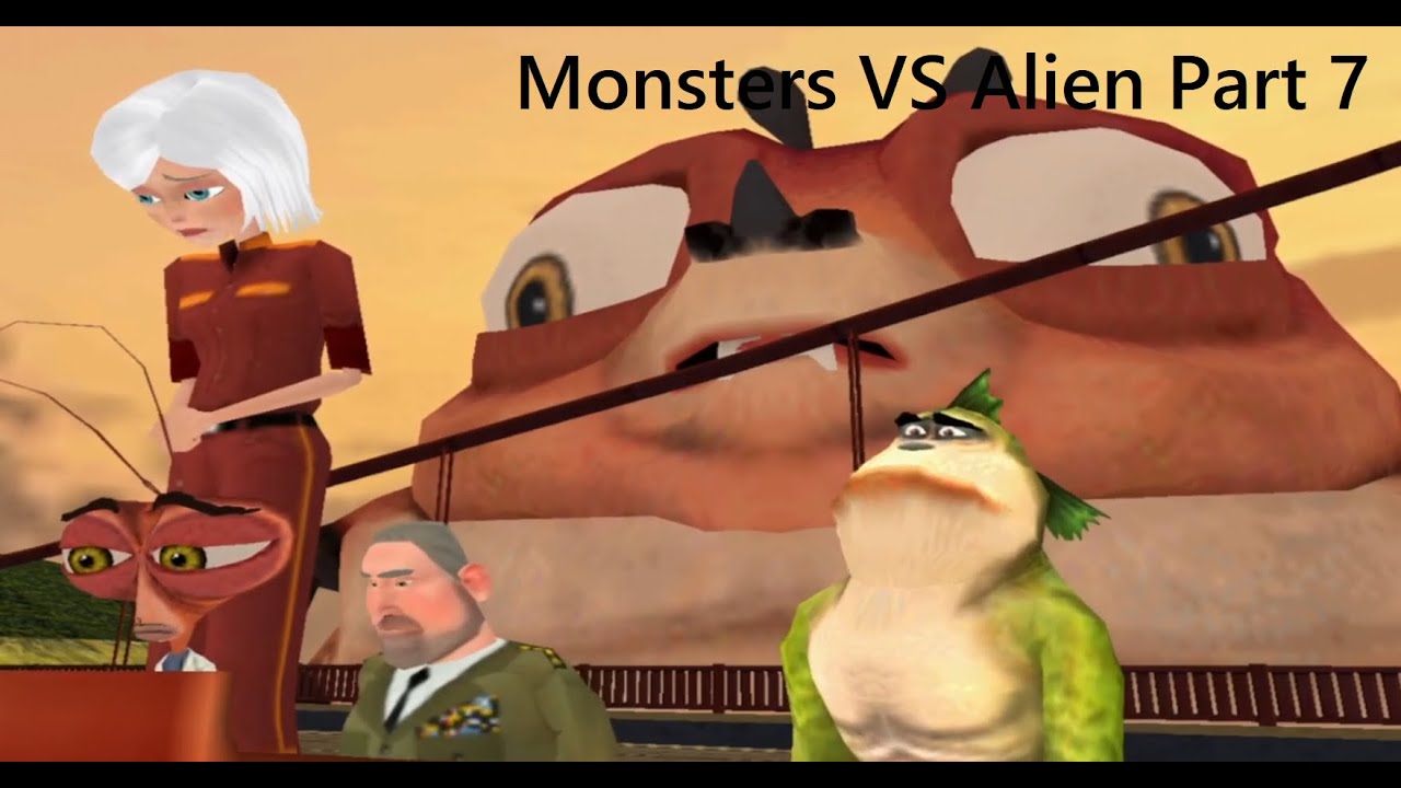 Monsters vs Aliens (PS2) Let's Play Part 7: Set up, What's that?
