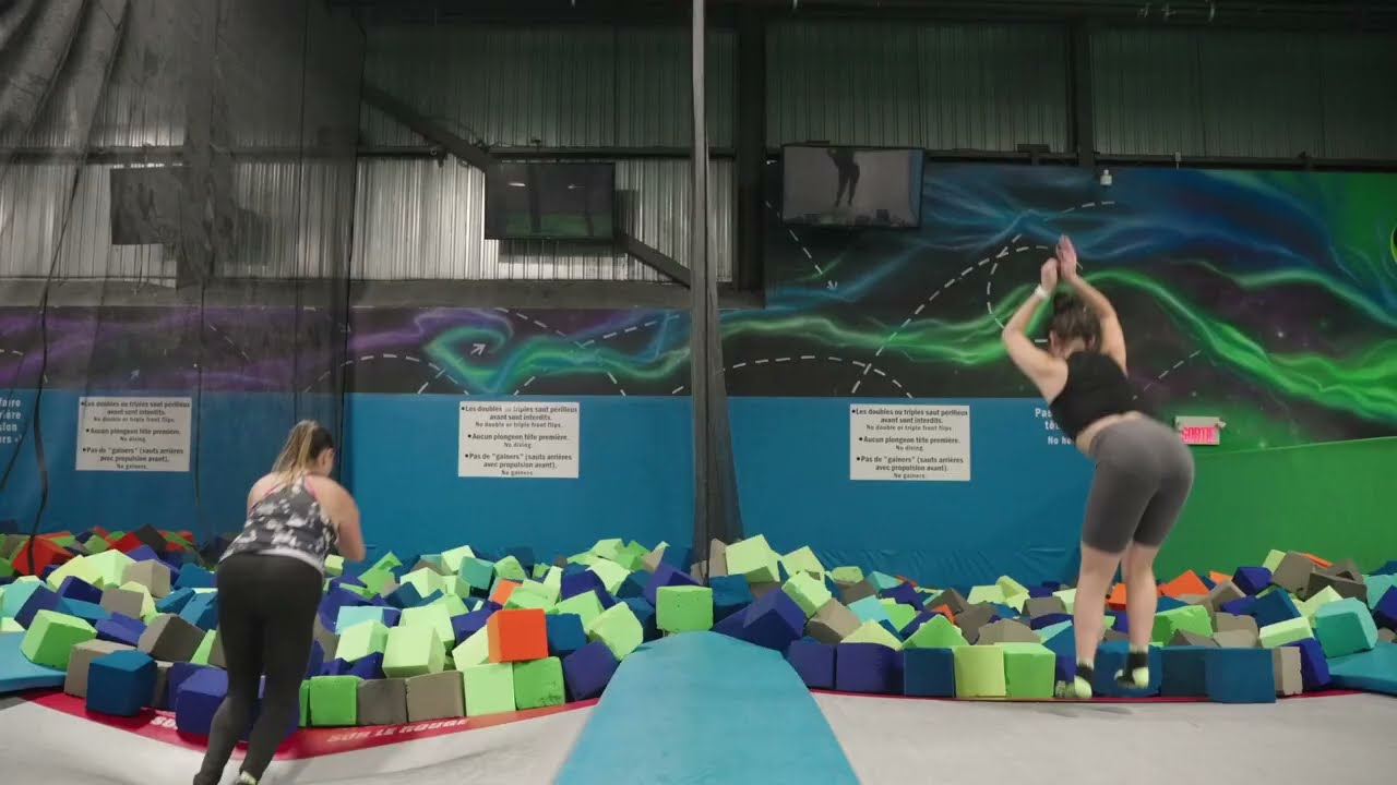 iSaute Bien plus qu'un simple parc de trampolines!