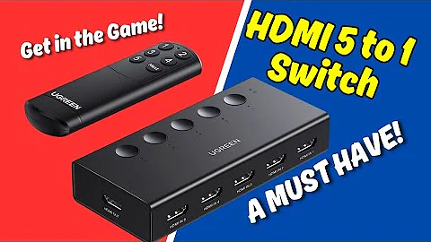 BEST Budget 5 to 1 HDMI Switch for 2025