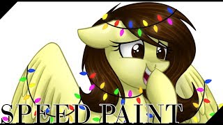 Christmas Lights - MLP SpeedPaint