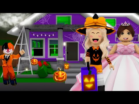 TRICK OR TREATING GONE WRONG!! **BROOKHAVEN ROLEPLAY** 