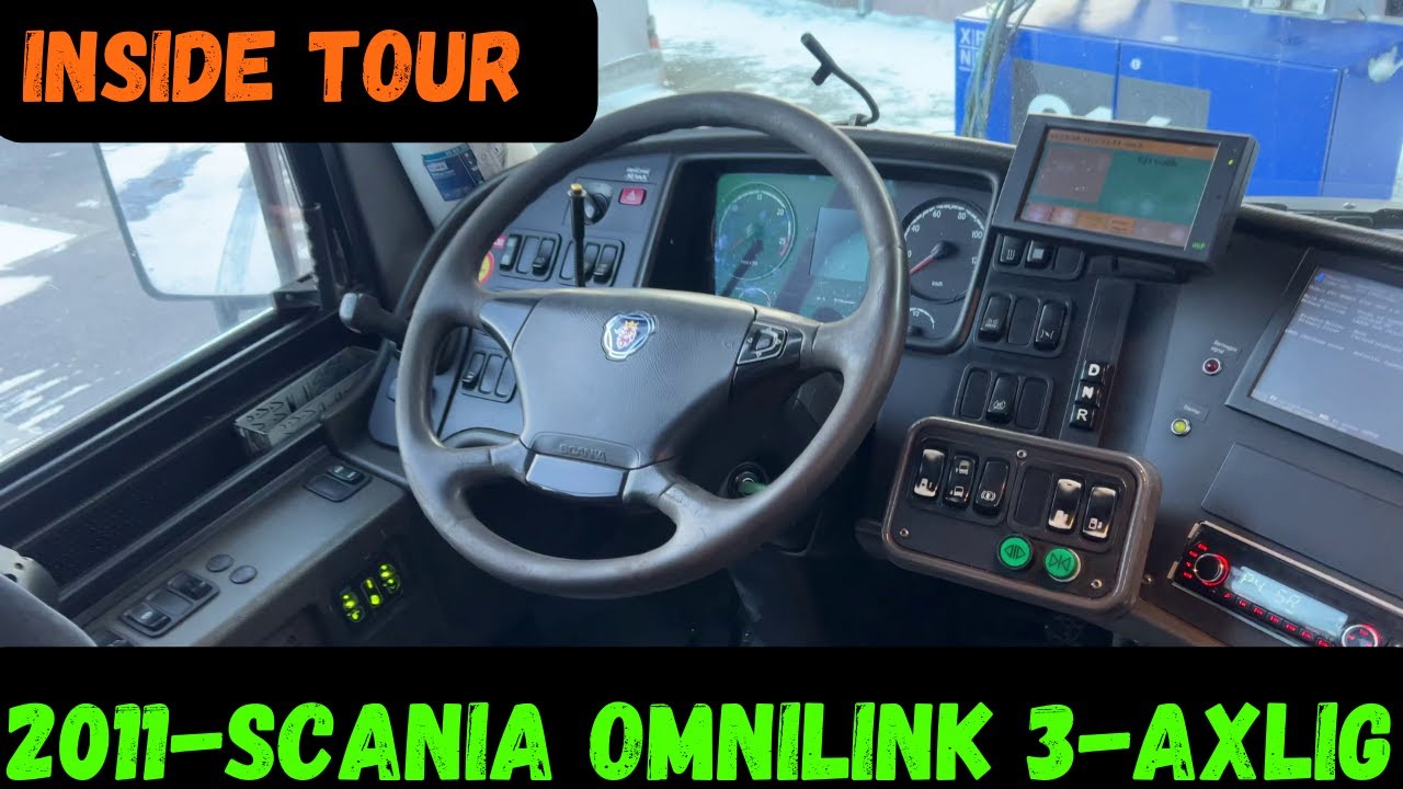 INSIDE TOUR -2011-SCANIA OMNILINK 3-AXLIG
