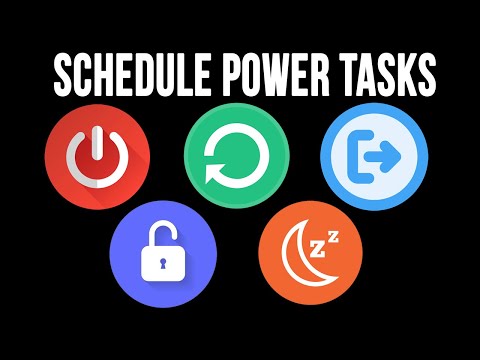 Schedule PC Shutdown,