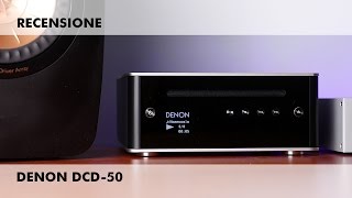 Recensione lettore CD compatto Denon DCD-50