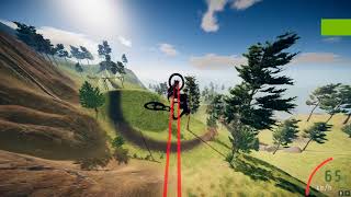 Crazy flip in Descenders