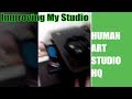 Improved studio setup  human art studio hq